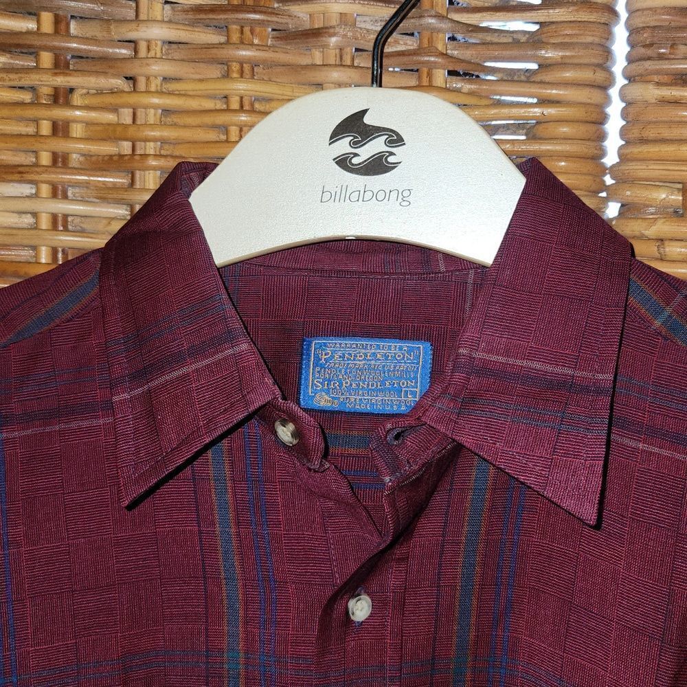 Pendleton 100% Virgin Wool Shirt L View 2
